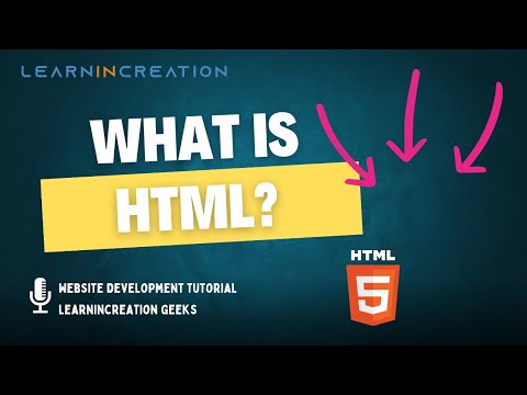 What is HTML? (First Lesson) in Hindi | Web Development Series