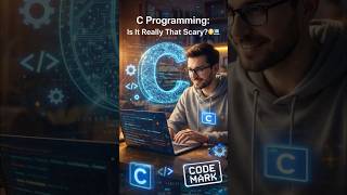 C Programming: Is It Really That Scary? 🤔💻#CProgramming #LearnC #ProgrammingLife #CodingJourney