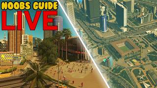 Redeveloping A NEW Stadium District In Cities 1! | Noob Yolk Livestream