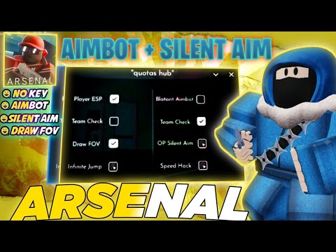 New Arsenal Script No Key | Pastbin | Aimbot + Silent Aim  + Inf Ammo|...
