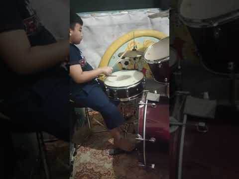 step 2, melatih drum pada anak / pemula , hi-hat + kick. #drum #drumers #lesson #education
