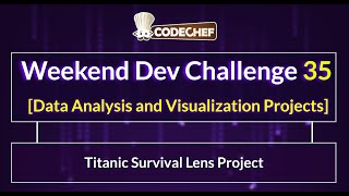 Titanic Survival Lens Project | Weekend Dev 35 | Data Analysis and Visualization Project