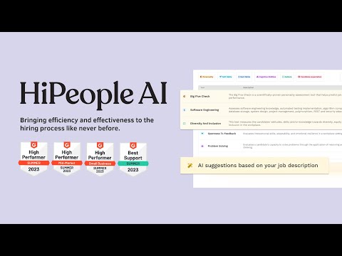 Announcing HiPeople AI: Make quicker and better hiring calls