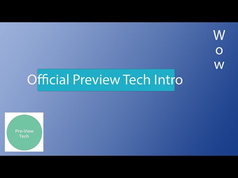 The official Pre-view Intro!