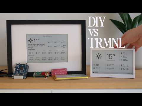 DIY E-Ink Display vs TRMNL — Is It Worth It?