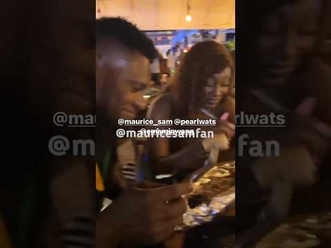 💕 The best & cutest LOVERS 🥰😄Maurice Sam x Pearl Wats 💕#mauricesam #pearlwats #couple #love