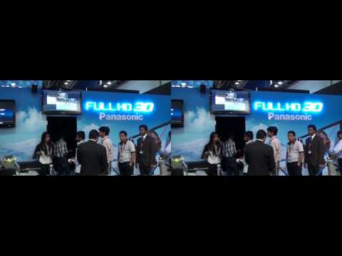 Panasonic full HD 3D home Theater at Gitex 2009