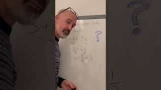 Coefficients and variables should make sense. Watch and See! #mathteacher #logic