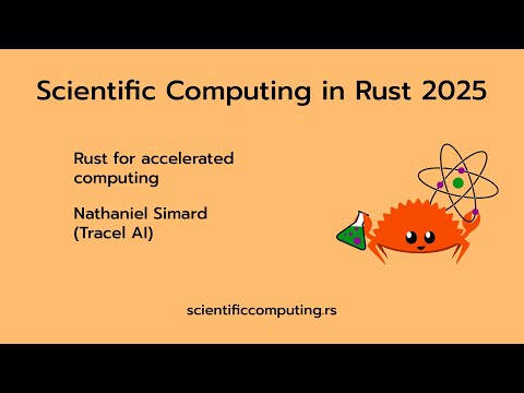 Nathaniel Simard - Rust for accelerated computing