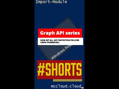 GRAPH API - Step by step - How to get all intune app protection policies via Graph API