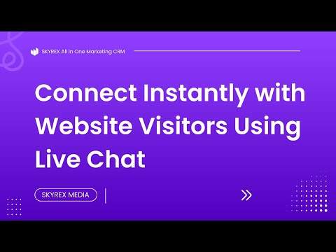 Engage Website Visitors in Real Time with Live Chat - SKYREX Media