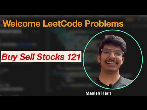 Best time to buy and sell stock to Maximise Profit Leetcode - 121 | Java |  leetcode mastery series