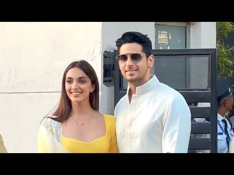 Kiara Advani With Her Husband Siddharth Malhotra #kiaraadvani #shorts #ytshorts