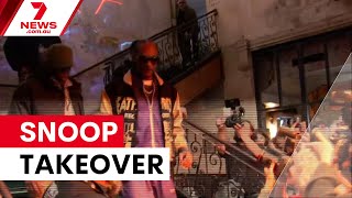 Snoop Dogg takes Melbourne by storm | 7NEWS