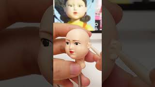 The Squid Game - Jump Rope Gameplay made from polymer clay【Clay producer Leo】 #squidgame