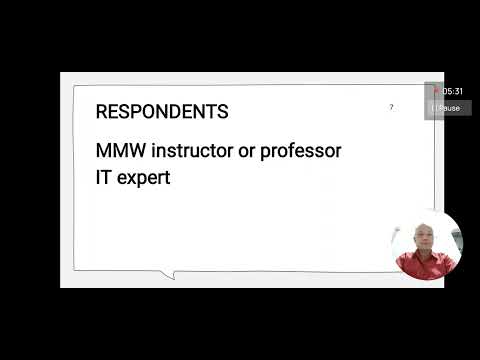Development and Evaluation of A Web Application In Mathematics In The Modern World