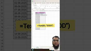 Take week days with this trick in #excel #exceltips #exceltutorial #shorts #viral