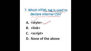 CSS interview questions #shorts #youtubeshorts #cssinterview #css3 .