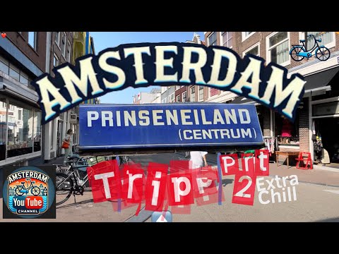 Amsterdam Bicycle Video 26 ABV26 Sunny Madelievenstraat, Prinseneiland to Haarlemmerplein 20/09/2024