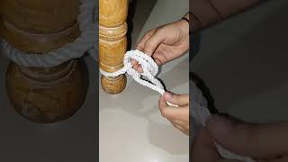 #knot #rope #diy #ideas #viral #shorts #ropeknot #easywork #simple