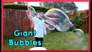 The Science of Giant Bubbles | Make Giant Bubbles| Episode #36 JoJo's Science Show