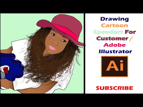 Cartoon Speedart For Customer / Adobe Illustrator