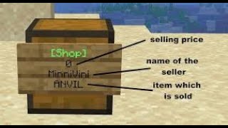 ChestShop | Minecraft Plugin Rewiew | New Chestshop plugin