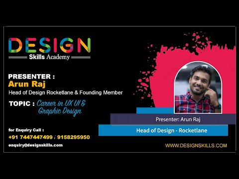 Career In UX & UI | Graphic Design | Visual Design | Art & Design | India Skills | World Skills