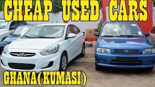 MUST WATCH : CURRENT PRICE  FOR FORIEGN USED CARS  IN GHANA (KUMASI) 2025.