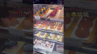 Trying the most expensive pastries in the world… #food #cake #asmr