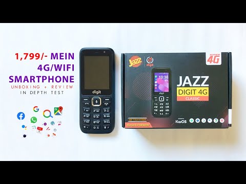 Jazz Digit 4G Classic | Unboxing + Full Review | Keypad Smartphone | Just In 1,799 | 2021