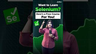 Selenium Free Course For Absolute Beginners | Selenium Course | Intellipaat #Shorts #selenium