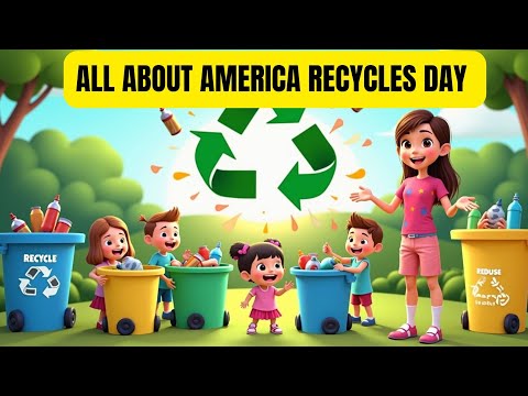 All About America Recycles Day for Kids | Ronen’s Playhouse | Learn to Reduce, Reuse & Recycle ♻🌎