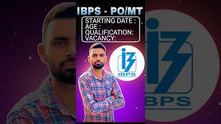 IBPS PO/MT NOTIFICATION OUT 🎯🥳 #ibps #ibpspo #ibpspo2024 #govtjobs #motivation