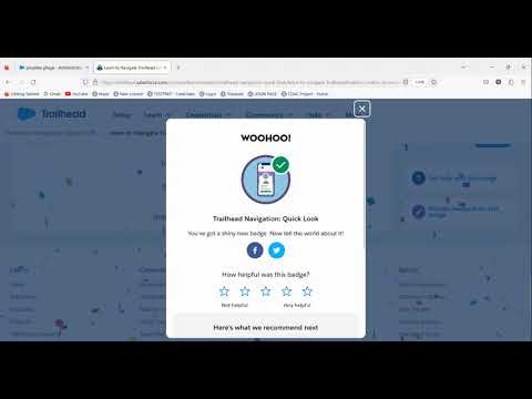 Trailhead Navigation: Quick Look | Learn to Navigate Trailhead #salesforce #trailhead