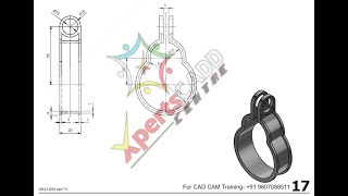 SOLIDWORKS Tutorial Part 17 | Advanced 3D Modeling Techniques