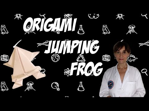 Origami Jumping Frog