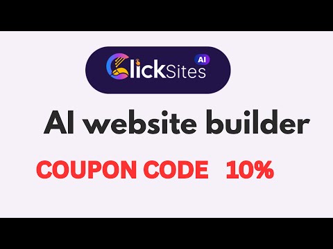 🚀 ClickSites AI review – build a website without coding + Exclusive Coupon Code