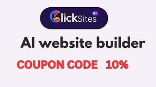 🚀 ClickSites AI review – build a website without coding + Exclusive Coupon Code