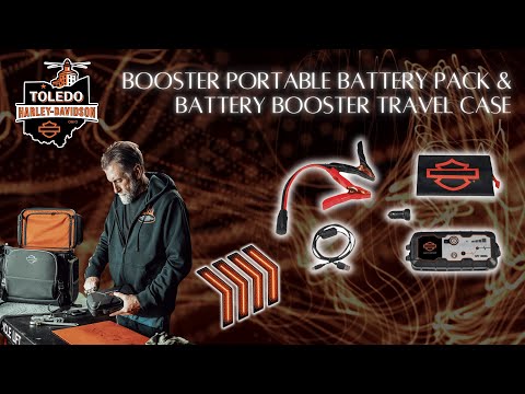 Harley-Davidson Booster Portable Battery Pack & Durable Case | Power on the Go At Toledo H-D