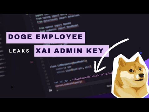DOGE employee leaks Xai Admin key in public GitHub