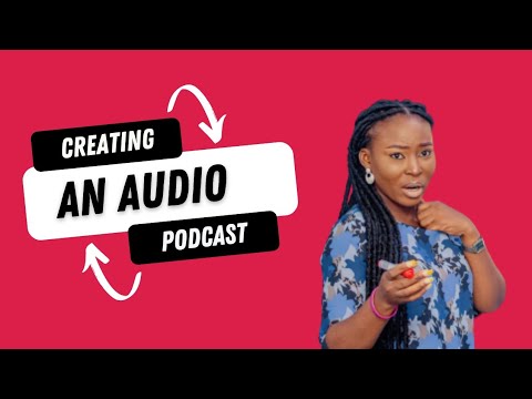 How to create an audio Podcast| Create a faceless video in minutes