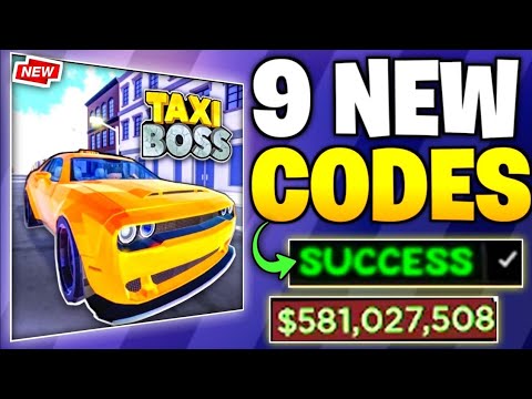 😱JAN UPDATE🎁TAXI BOSS CODES IN *JANUARY* 2026 || ROBLOX TAXI BOSS CODES 2026