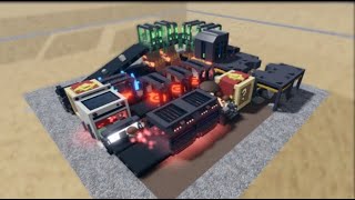 Playing as a factory builder on roblox!
