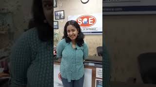 Student Feedback #SCHOOLOFENTRANCE #SOE