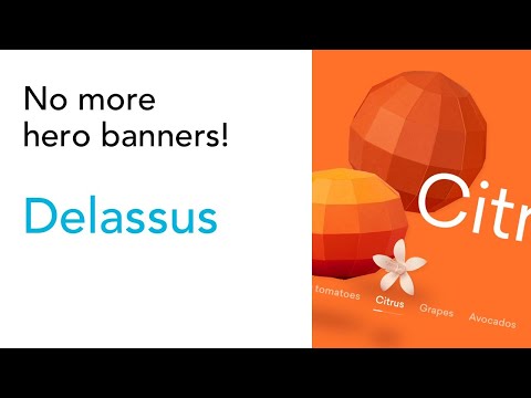 No more hero banners! Delassus
