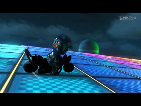 Wii U - Mario Kart 8 - (SNES) Rainbow Road