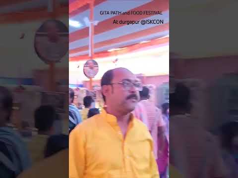 ISKCON DURGAPUR, GITA PATH  AND FOOD FESTIVAL. Day1 visit .#iskcon #iskcontemple #durgapur