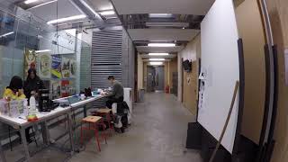 A fly through the Central Saint Martins BA Graphic Communication Design Studios