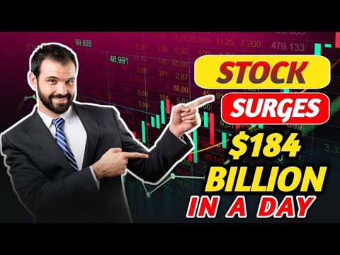 Nvidia stock surges $184 billion in a day